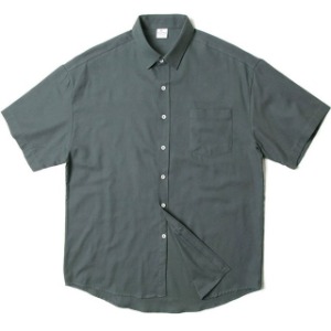 스트릿패션 반팔셔츠 무지셔츠 여름 남방 캐주얼옷(WA966DB)